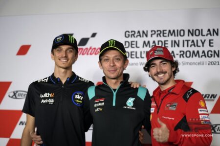 MotoGP, VIDEO - Rossi à Bagnaia à Misano : "il fallait commencer avec le pneu médium"
