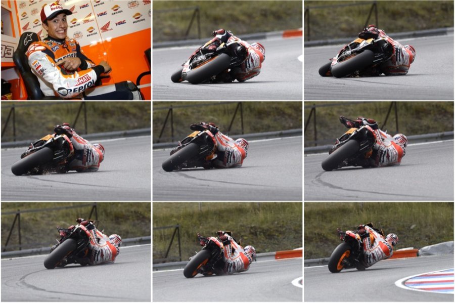 MotoGP: Marc Marquez, benvenuti a crashland, in pista senza paura