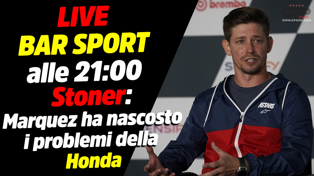 MotoGP, LIVE Bar Sport à 21h – Stoner : “Marquez a caché les problèmes de Honda”