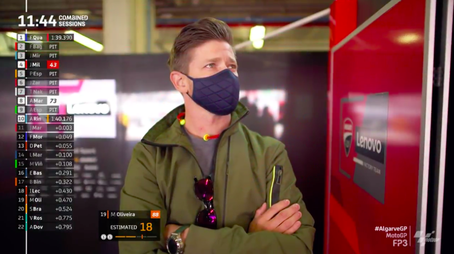 MotoGP: Bagnaia frega Quartararo per un millesimo: sua la FP3 a Portimao, 3° Mir