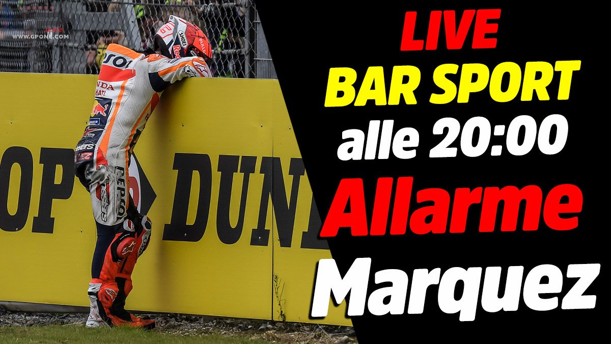 MotoGP, LIVE Bar Sport à 20h00 – Alarme Marquez !