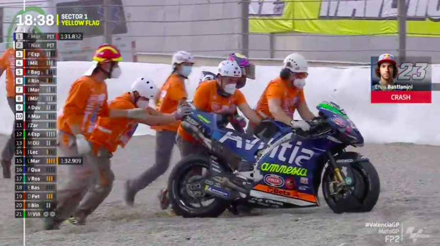 MotoGP: Miller chiude in testa il venerdì di Valencia, sua la FP2: Bagnaia 3°, Rossi ultimo