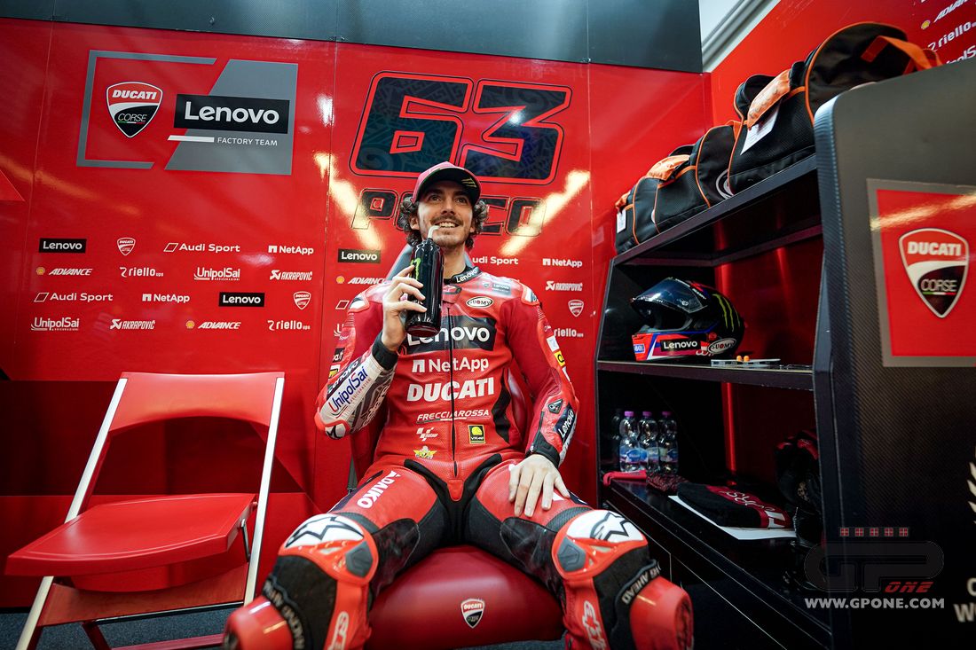MotoGP, Bagnaia : « J’ai fait d’immenses pas en avant, ils me seront utiles en 2022 »