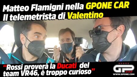MotoGP, Flamigni : "Rossi va tester la Ducati de l'équipe VR46, il est trop curieux"