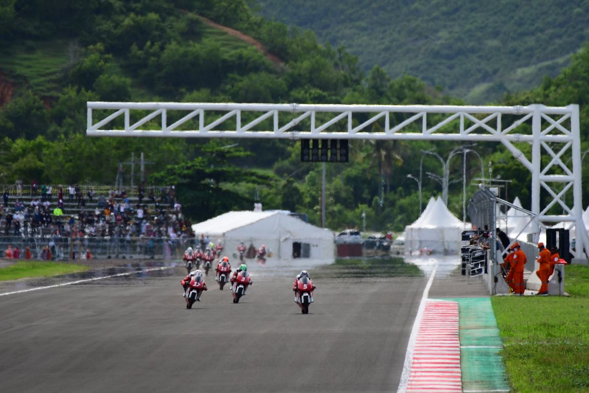 SBK, Asia Talent Cup et Erick Thohir inaugurent la piste de Mandalika