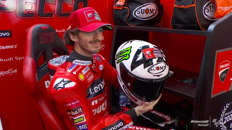 MotoGP: Mir il migliore nel warm up di Valencia: Nakagami 2°, Rins 3° su Bagnaia