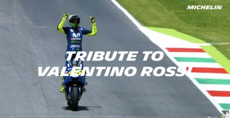 MotoGP, Michelin retrace la carrière de Valentino Rossi en vidéo