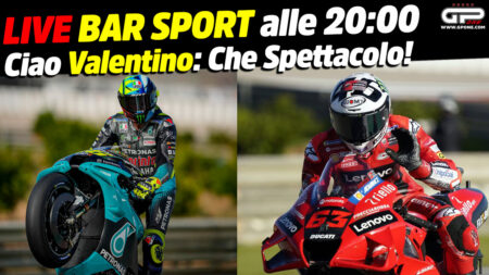 MotoGP, LIVE Bar Sport à 20h00 - Bonjour Valentino : quel spectacle !