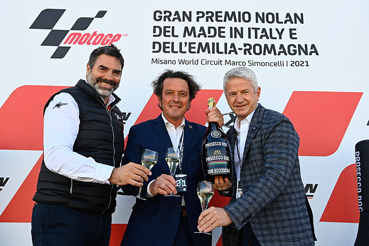 Les pilotes MotoGP continueront de célébrer avec Prosecco DOC jusqu’en 2024