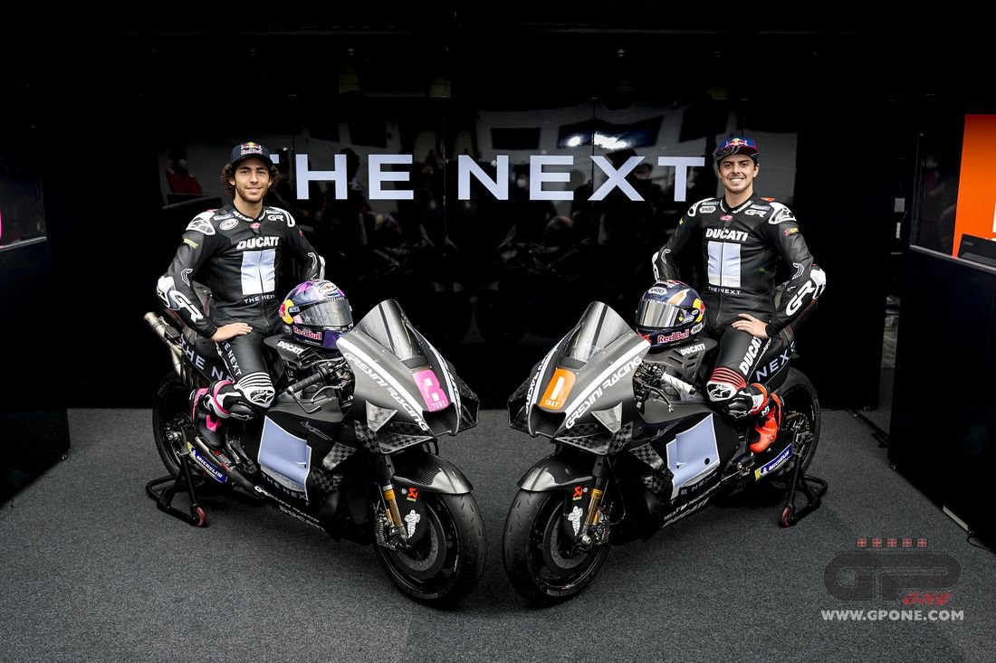 MotoGP, PHOTOS – Bastianini et Di Giannantonio : voici la nouvelle équipe Gresini