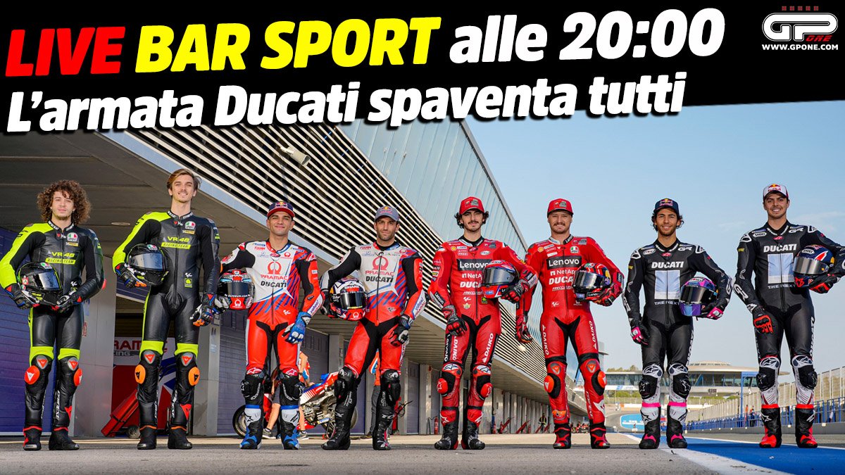 MotoGP, LIVE Bar Sport à 20:00 – L’armée Ducati fait peur à tout le monde