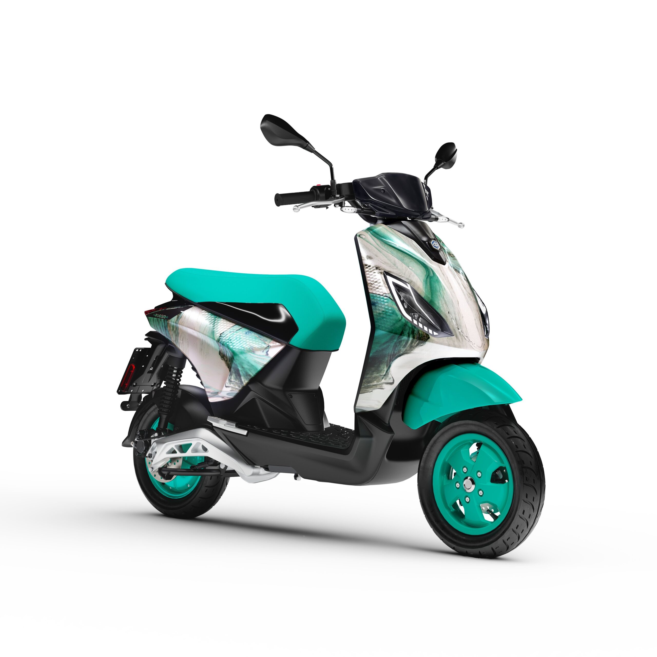 EICMA 2021 : Piaggio 1 Feng Chen Wang, le scooter électrique tendance