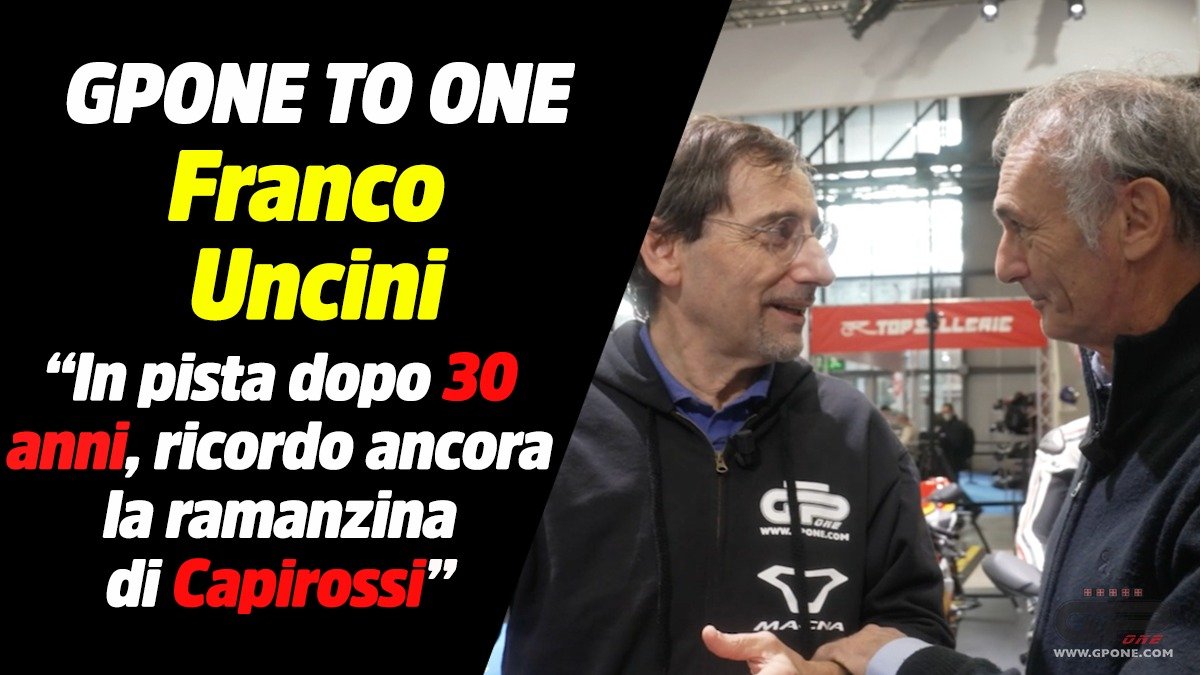 MotoGP, Uncini : “En piste après 30 ans, je me souviens encore de la ramanzina de Capirossi”