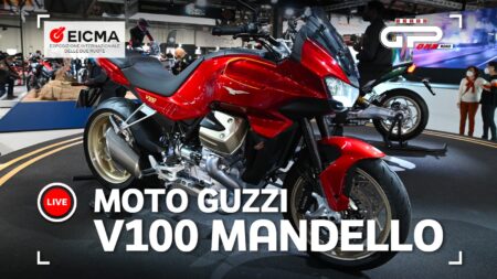 EICMA 2021 : Moto Guzzi V100 Mandello, le futur de l'Aigle est là !