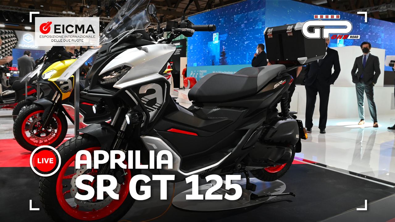 Eicma 2021 : Aprilia SR GT, le scooter un brin Aventure un brin Urbain
