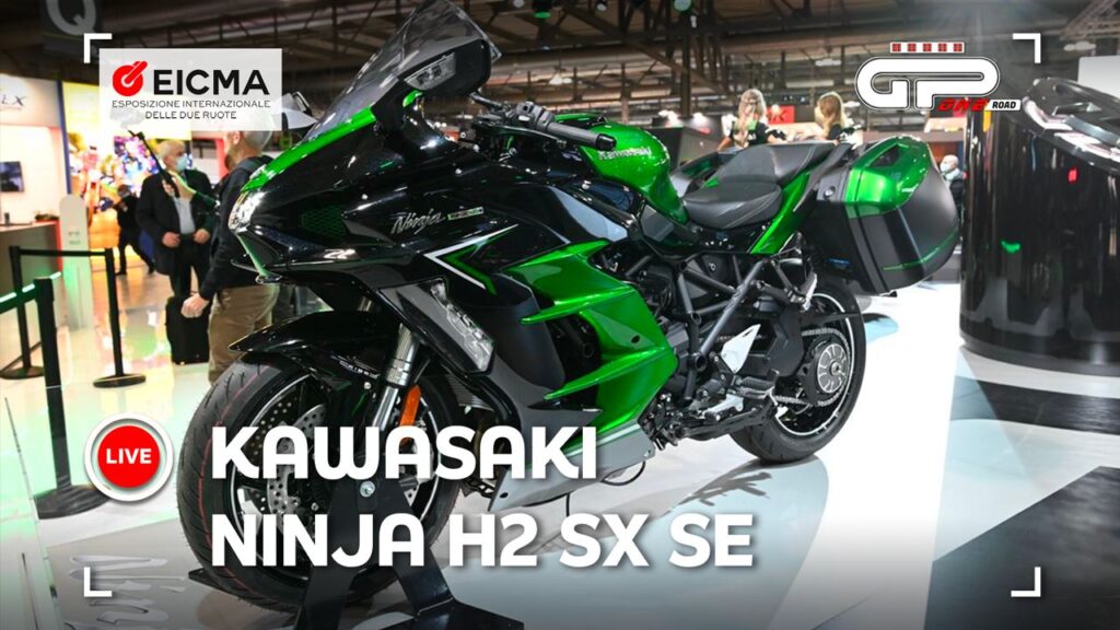 Eicma 2021, LIVE : Kawasaki Ninja H2 SX SE 2022 : le radar arrive