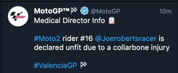 MotoGP: Mir il migliore nel warm up di Valencia: Nakagami 2°, Rins 3° su Bagnaia