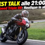 LIVE Test Talk à 21h00 - Triumph Speed ​​Triple RR : Hooligan en tenue de soirée