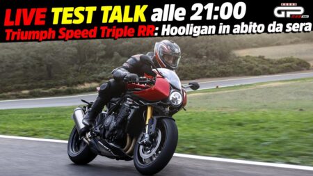 LIVE Test Talk à 21h00 - Triumph Speed ​​Triple RR : Hooligan en tenue de soirée