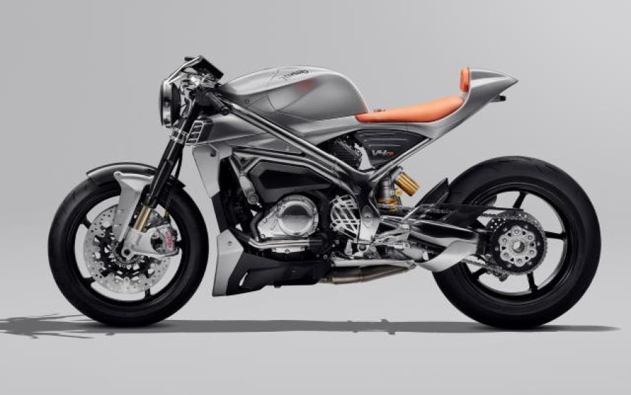 Moto - News: Norton V4 Cafe Racer, la superbike inglese si spoglia