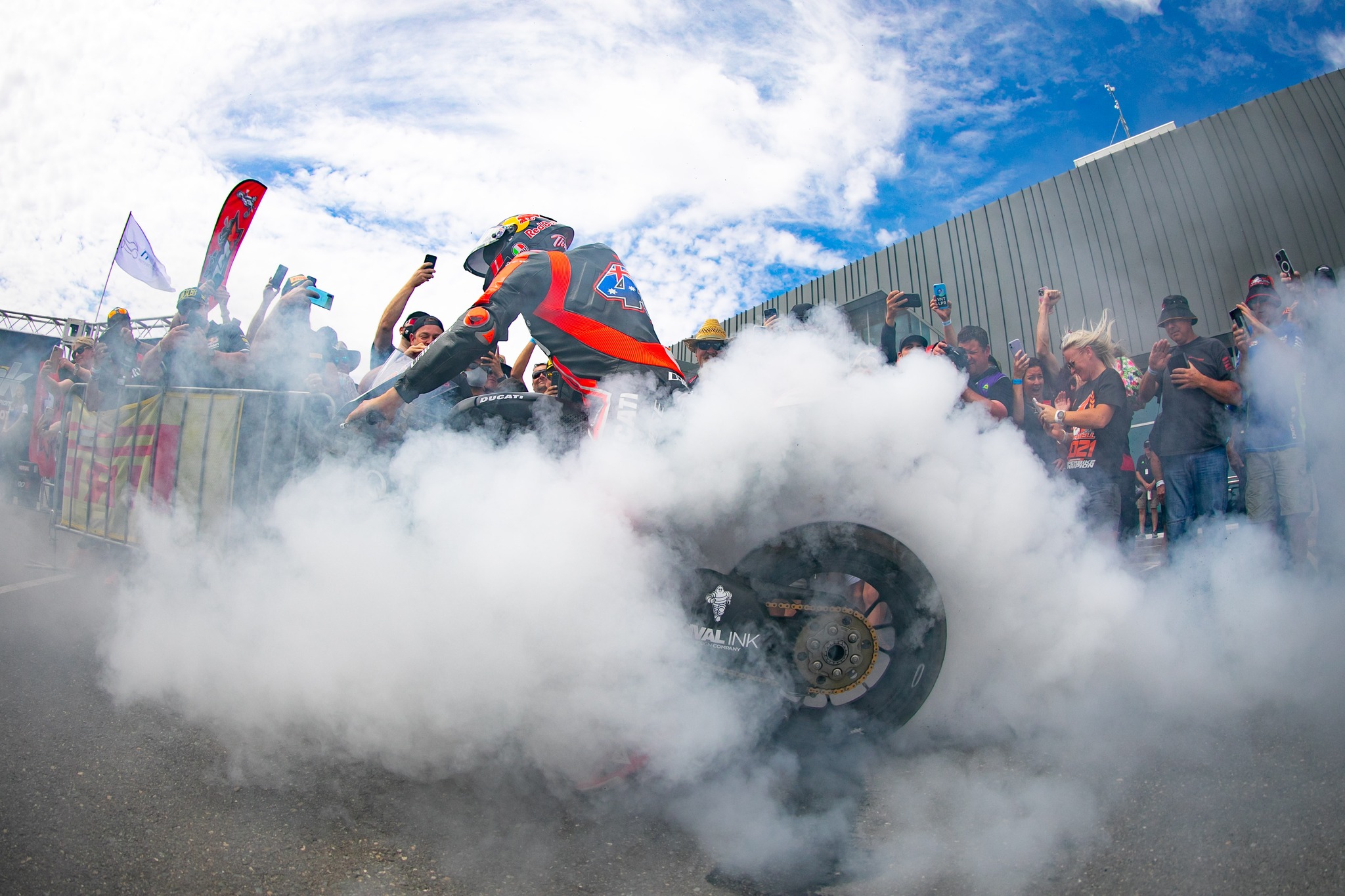SBK, Jack Miller : d’abord la chute, puis le podium en Superbike australien