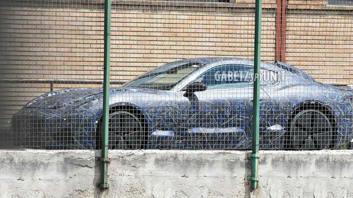 Maserati GranTurismo : la photo espion de la prochaine voiture Trident