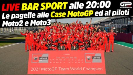 LIVE Sport Bar à 20h - Tableau de bord aux constructeurs MotoGP et aux pilotes Moto2 et Moto3