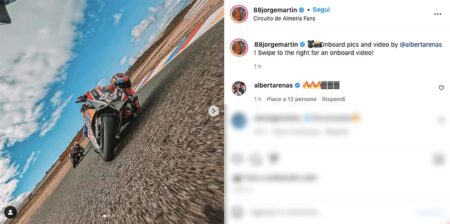 MotoGP, Jorge Martìn serre la Ducati Panigale V4 : barres transversales de Martinator !