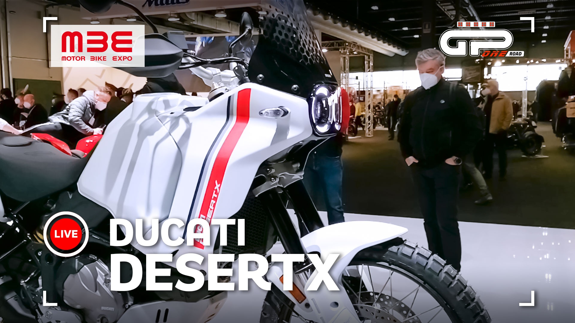 EN DIRECT @MBE 2022 |  Ducati DesertX : la "première" de l'endurona de Bologne