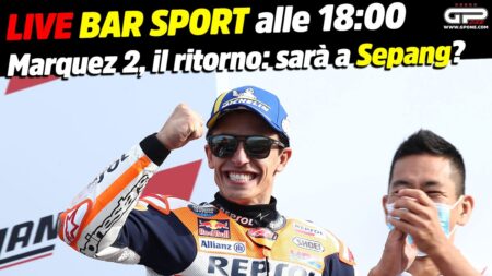 MotoGP, LIVE Bar Sport à 18h00 - Marquez 2, le retour : ce sera à Sepang ?