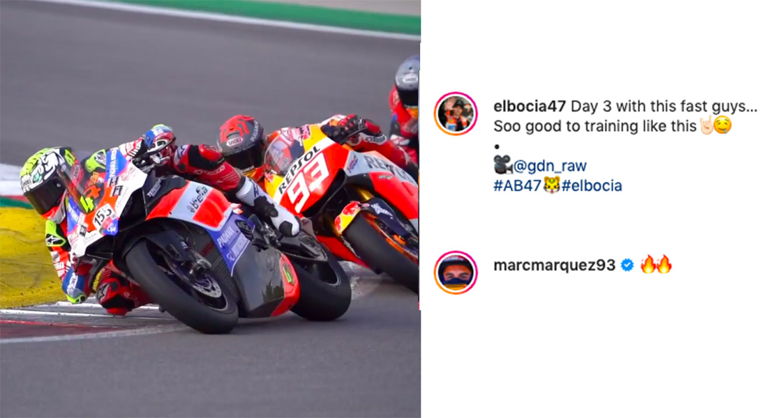 SBK, Bassani : « Rouler avec Marquez à Portimao, c’était génial »