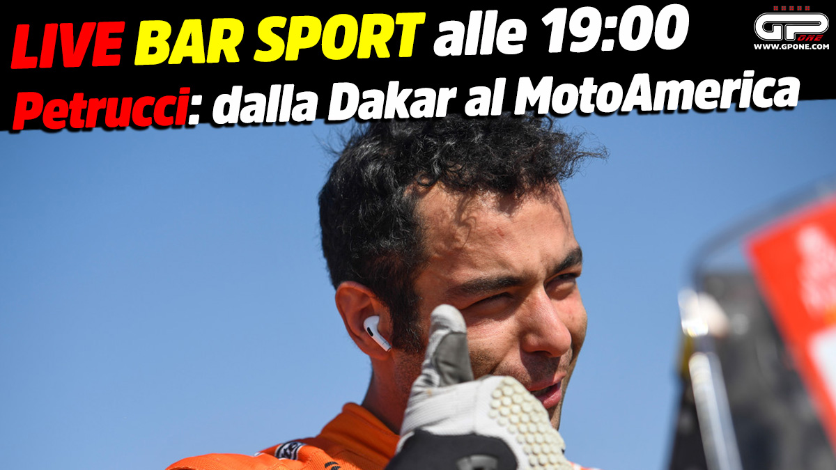 SBK, LIVE Bar Sport à 19h00 – Petrucci : de Dakar à MotoAmerica