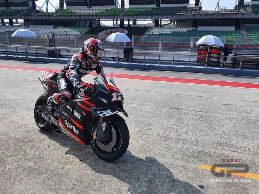 MotoGP: A Sepang Vinales e l'Aprilia davanti alle Ducati di Pirro e Bezzecchi