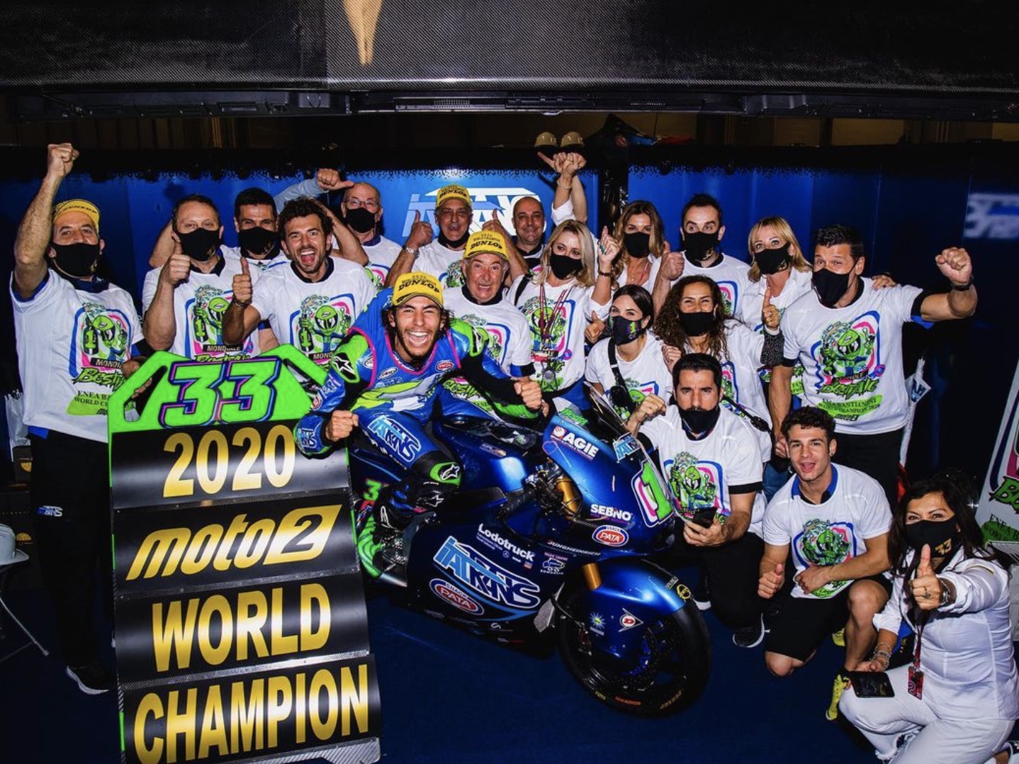 Moto2, Bertulessi : “Bastianini est un motard officiel, mais il doit se mettre en ligne”