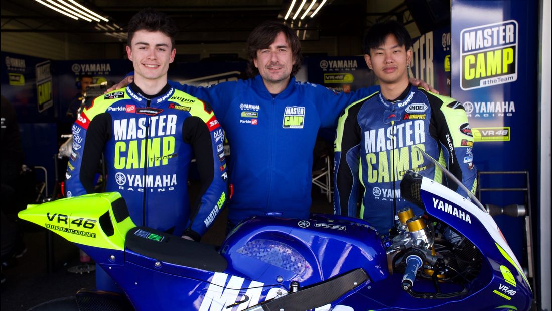 Yamaha et Valentino (encore) ensemble : l’équipe Master Camp Moto2 est née
