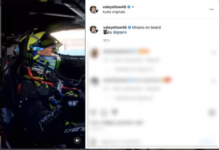 VIDEO - Les images de l'essai de Valentino Rossi à Misano avec l'Audi GT