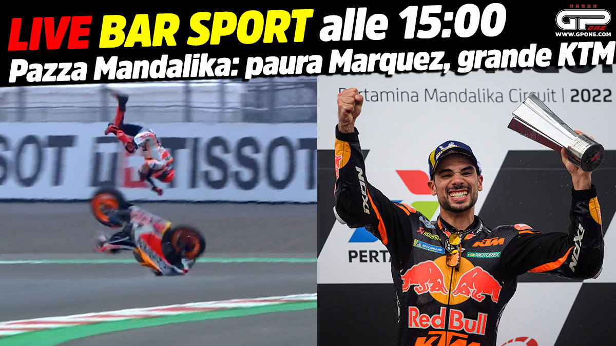 MotoGP, LIVE Bar Sport à 15h00 – Pazza Mandalika : peur Marquez, super KTM