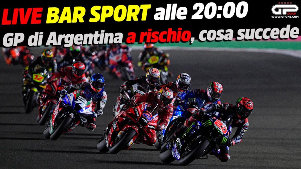 MotoGP, LIVE Bar Sport à 20h00 - GP d'Argentine à risque, que se passe-t-il