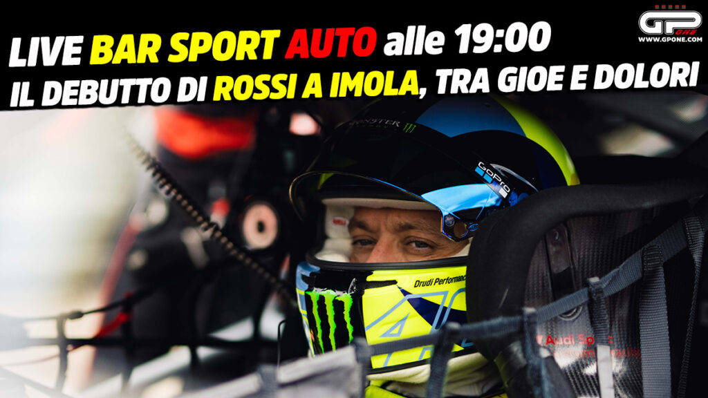 MotoGP, LIVE Bar Sport Auto à 19h00 - Les débuts de Rossi, entre joies et peines
