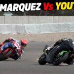MotoGP, VIDEO - Marquez Vs YouTuber : il lui manque juste une CBR 600 contre une ZX-10 RR