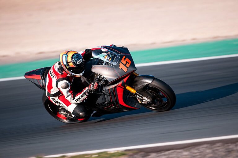MotoE, VIDÉO ET PHOTOS - La Ducati électrique à Vallelunga avec Alex De Angelis