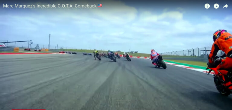 MotoGP, l'incroyable retour de Marquez à Austin directement depuis la selle de Marc