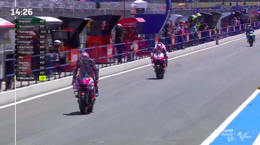 MotoGP: Bagnaia devastante, pole a Jerez: Quartararo 2°, A. Espargarò 3°, Marquez 5°