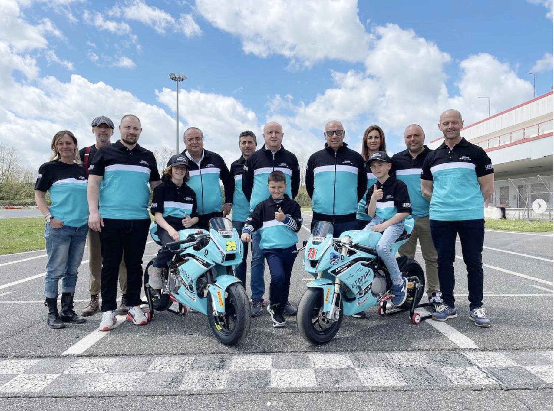 Leopard au MiniGP Italy Series Ohvale pour la saison 2022
