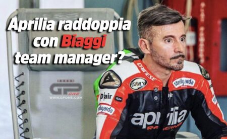 MotoGP, Biaggi : "Dans l'Aprilia Junior Team en MotoGP, mais pas en tant que propriétaire"