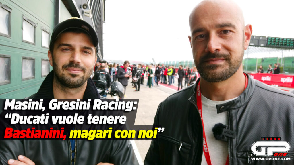 MotoGP, Masini, Gresini Racing : "Ducati veut garder Bastianini, peut-être avec nous"