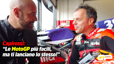 VIDÉO - Capirossi : "Les MotoGP, c'est plus facile, mais ils te jettent quand même !"