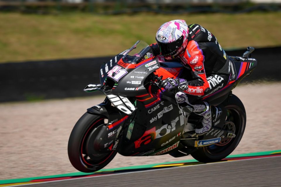 Aleix Espargarò : “sans la collision avec Quartararo j’aurais pu gagner”