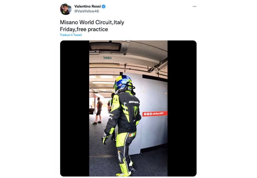VIDEO – Premiers essais libres pour Valentino Rossi à Misano en GT, le commentaire