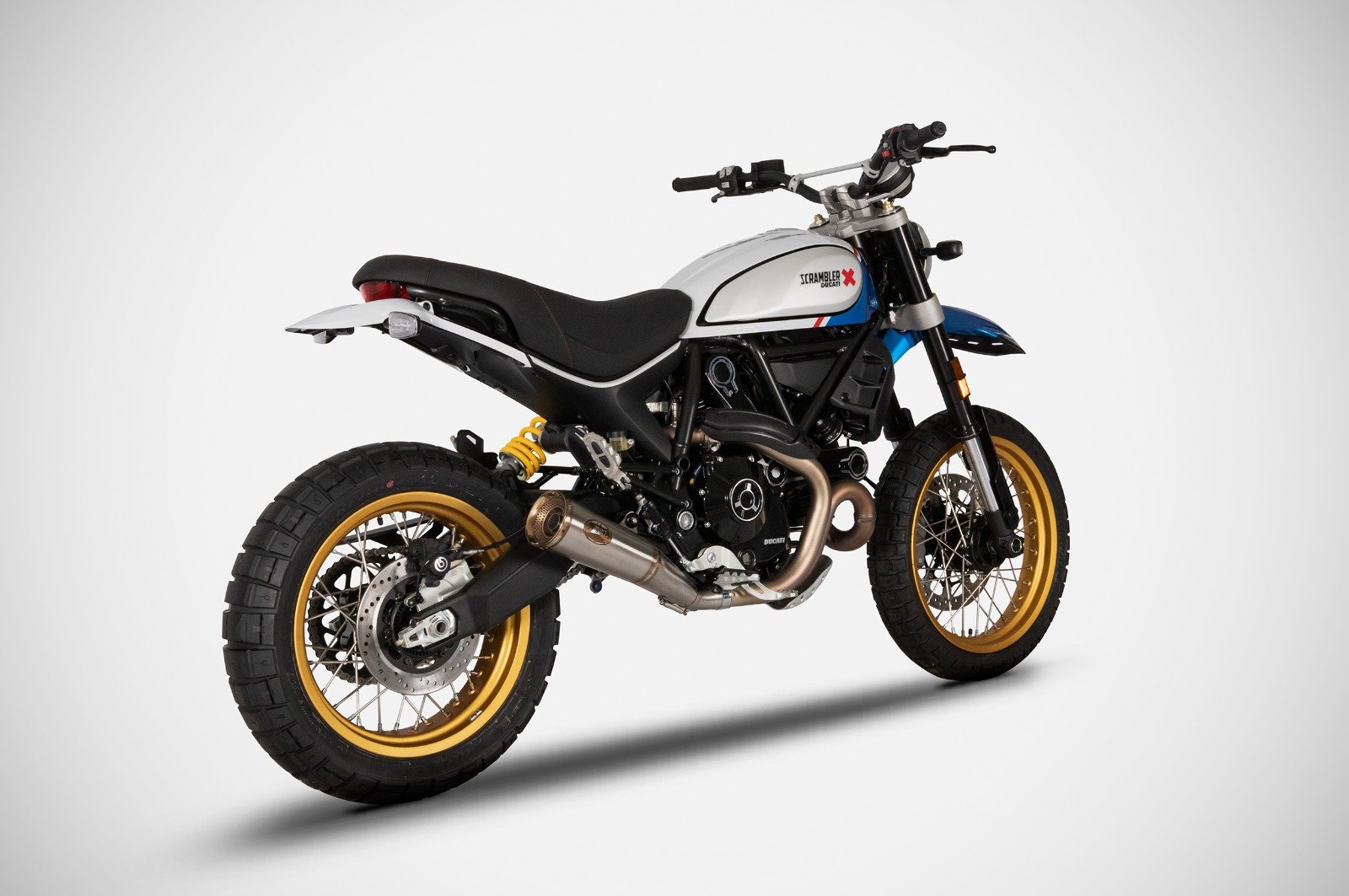 Zard Zuma : l’échappement slip-on pour Ducati Scrambler Desert Sled